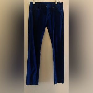 BlankNYC Bright blue corduroys 29